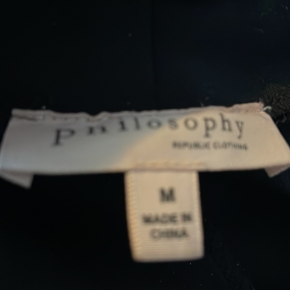 PHILOSOPHY Smooth Front/Rear Pull-on Pant, M - Picture 7 of 9